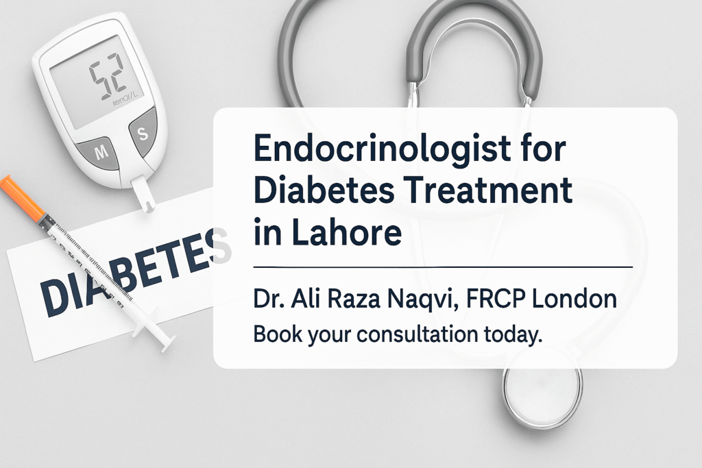 Endocrinologist for Diabetes Treatment in Lahore